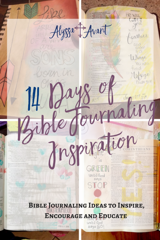 Bible journaling inspiration