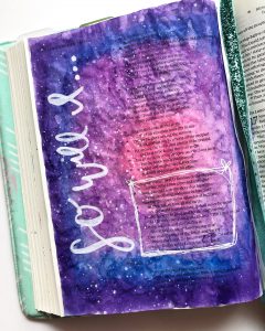 learn new Bible journaling technique 