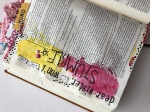 learn new Bible journaling technique 