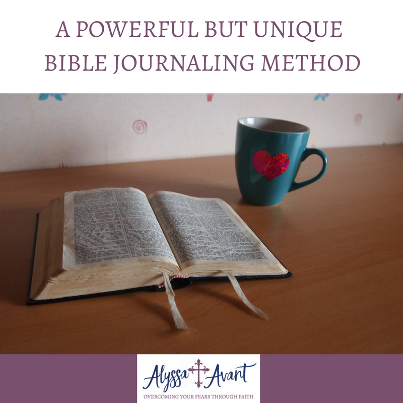 A Powerful but Unique Bible Journaling Method