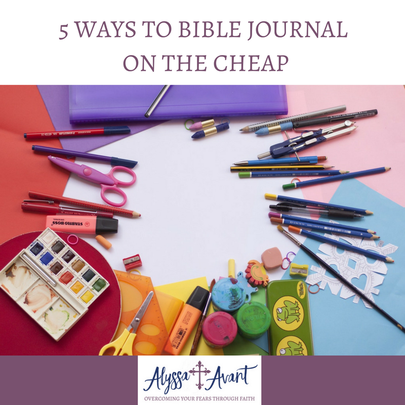 5 Ways to Bible Journal on the Cheap