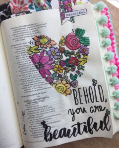 learn new Bible journaling technique 