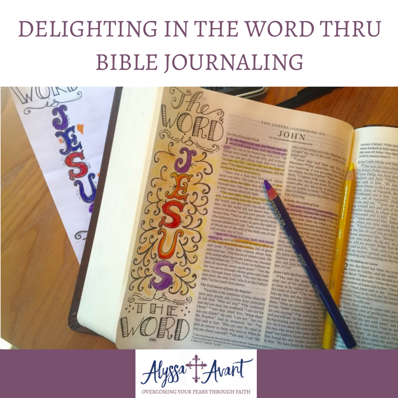 Delighting in The Word thru Bible Journaling
