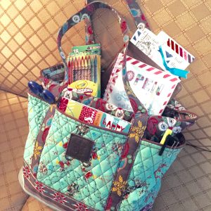 Bible journaling tote