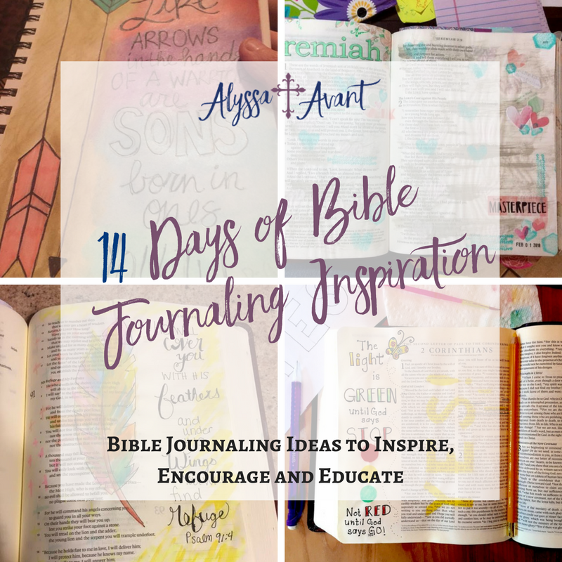 14 Days of Bible Journaling Inspiration
