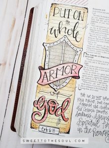 soul inspired bible journaling