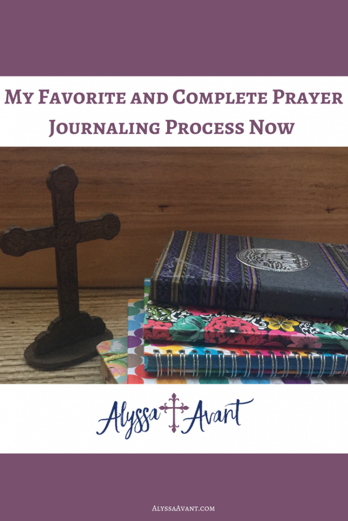 prayer journaling process
